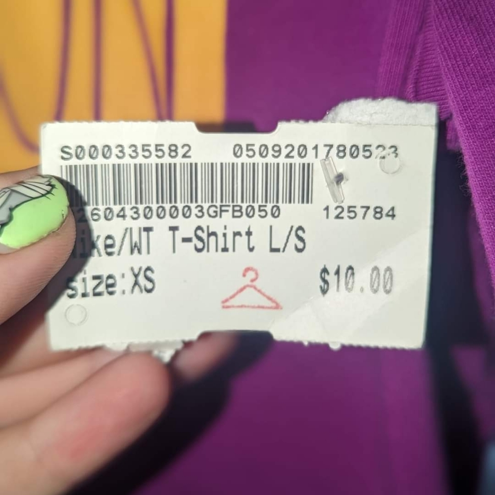 Long sleeve Nike shirt